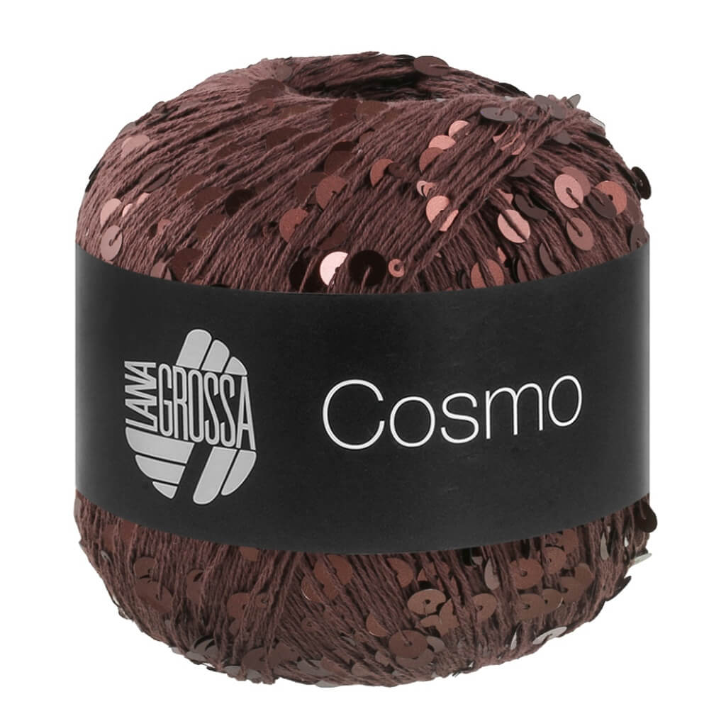 Lana Grossa Cosmo, Farbe 33 Schokobraun – Baumwolle bei Lieblingsgarn