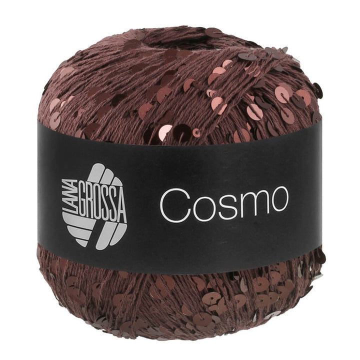 Lana Grossa Cosmo, Farbe 33 Schokobraun – Baumwolle bei Lieblingsgarn