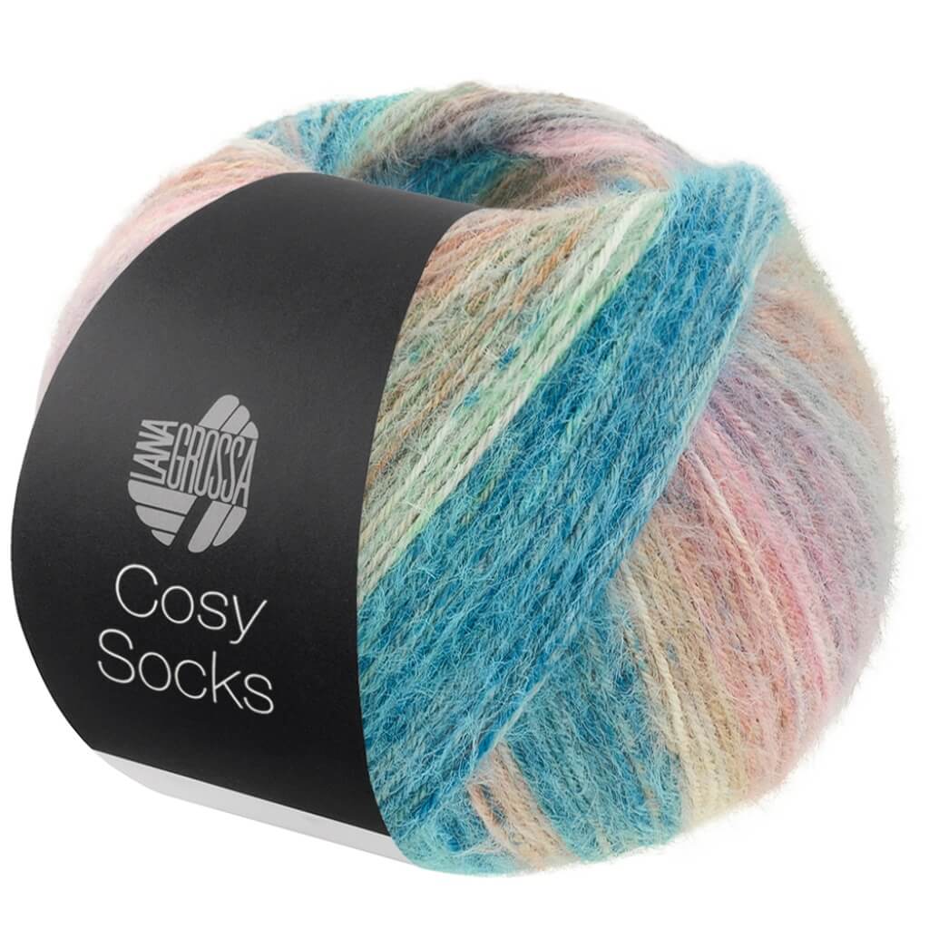Lana Grossa 258 - Mint/Petrol/Türkis/Lehmbraun/Rosenholz/Hellgrau/ Rosa/Taupe/Beige Lana Grossa Cosy bei bei Lieblingsgarn