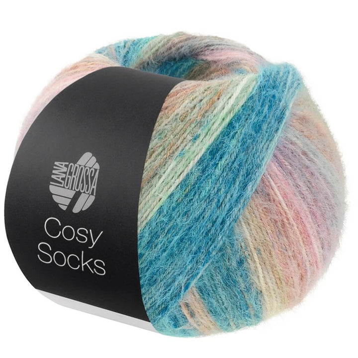 Lana Grossa 258 - Mint/Petrol/Türkis/Lehmbraun/Rosenholz/Hellgrau/ Rosa/Taupe/Beige Lana Grossa Cosy bei bei Lieblingsgarn