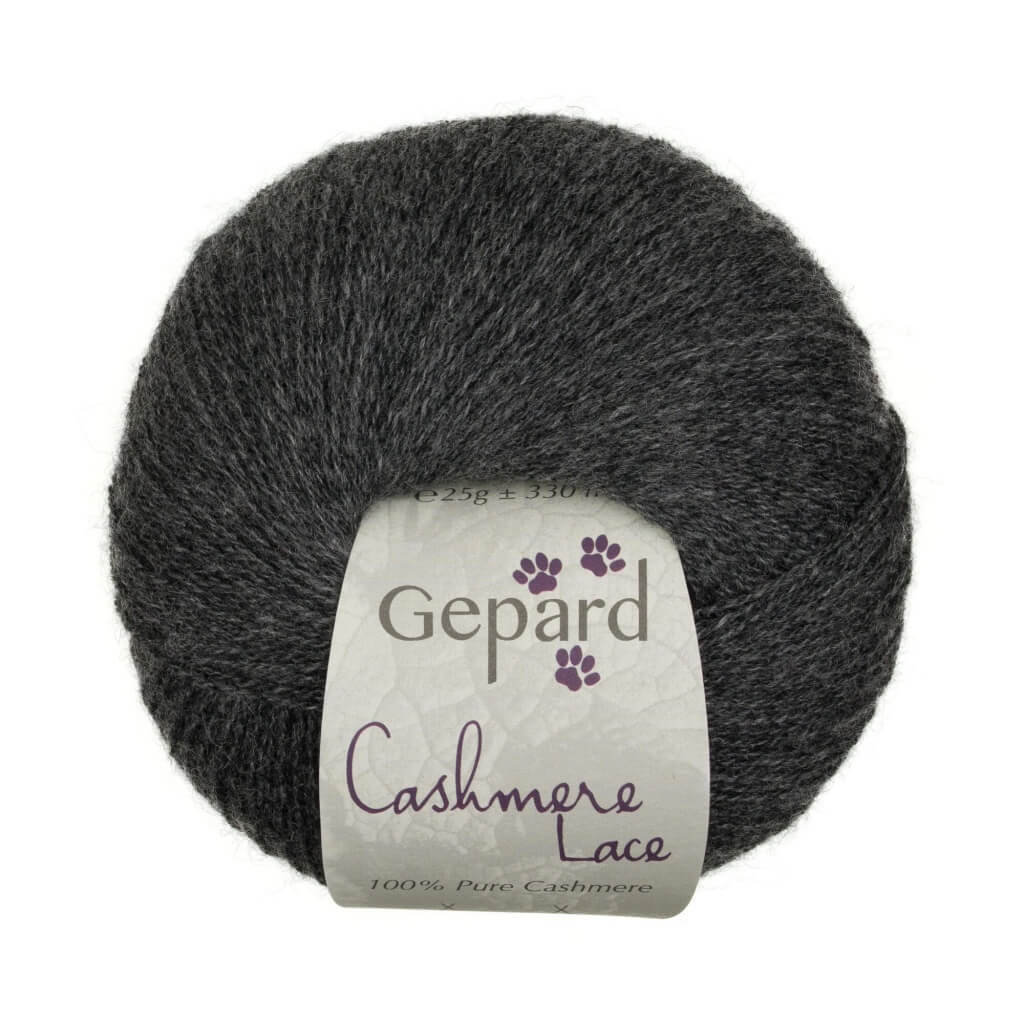 Gepard Cashmere Lace, Farbe 570 B Thunder Cloud – Kaschmir bei Lieblingsgarn
