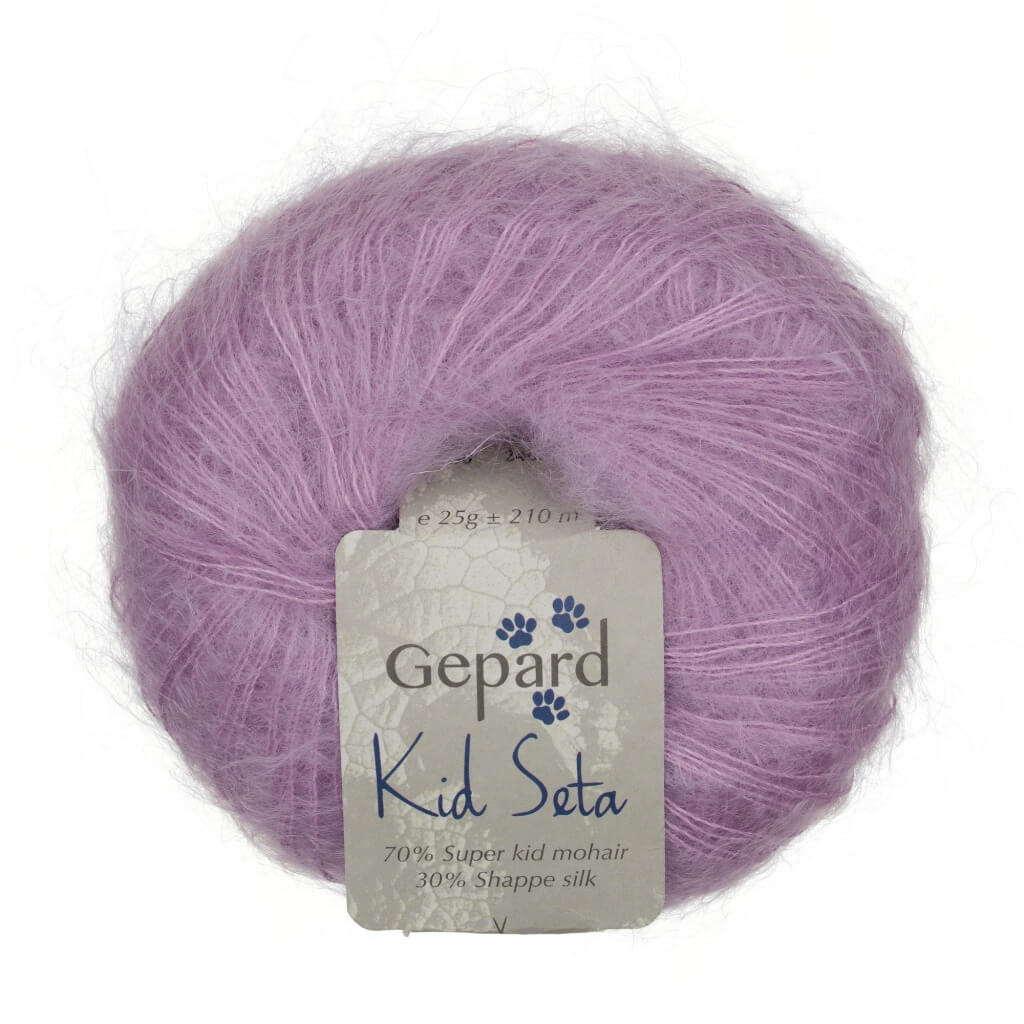 Gepard Kid Seta, Farbe 1230 Soft lilac – Mohair und Seide bei Lieblingsgarn