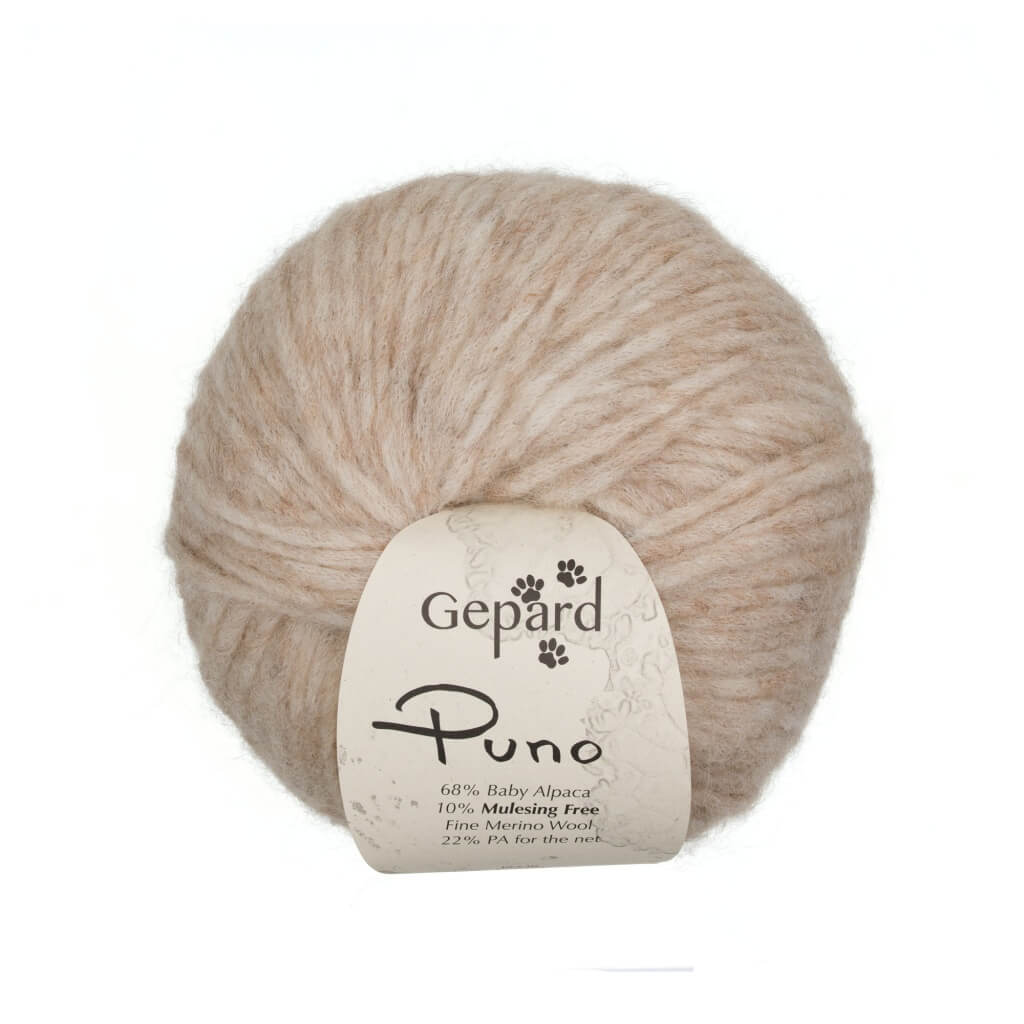 Gepard Puno, Farbe 142 – Light Beige – Alpaka, Merino und Synthetik bei Lieblingsgarn