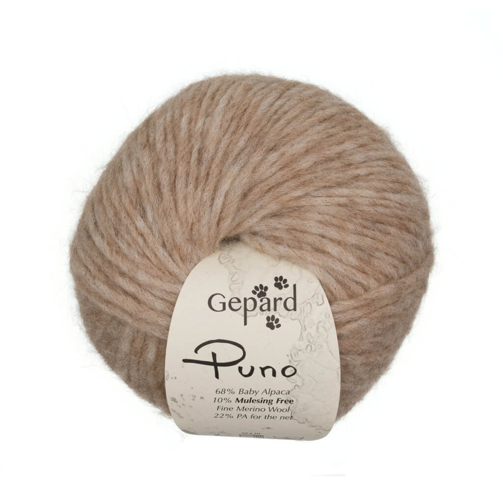 Gepard Puno, Farbe 145 – Medium Beige – Alpaka, Merino und Synthetik bei Lieblingsgarn