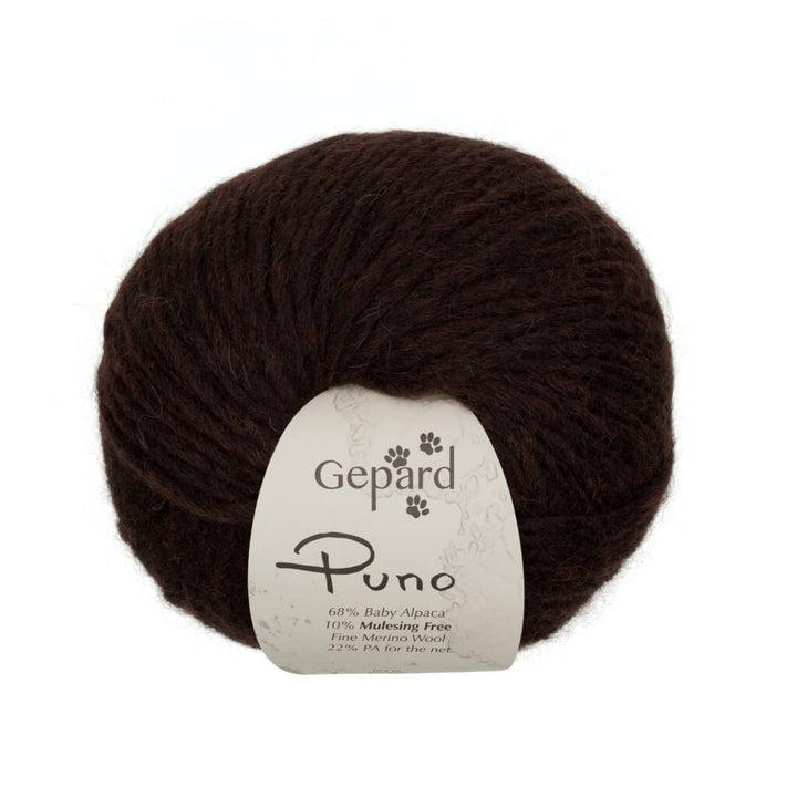 Gepard Puno, Farbe 190 – Kaffe – Alpaka, Merino und Synthetik bei Lieblingsgarn