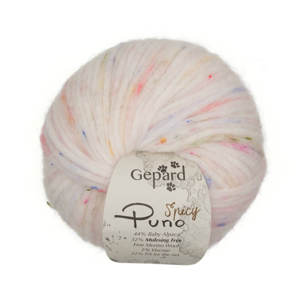 Gepard Puno, Farbe 10 – Unicorn (Spicy) – Alpaka, Merino und Synthetik bei Lieblingsgarn