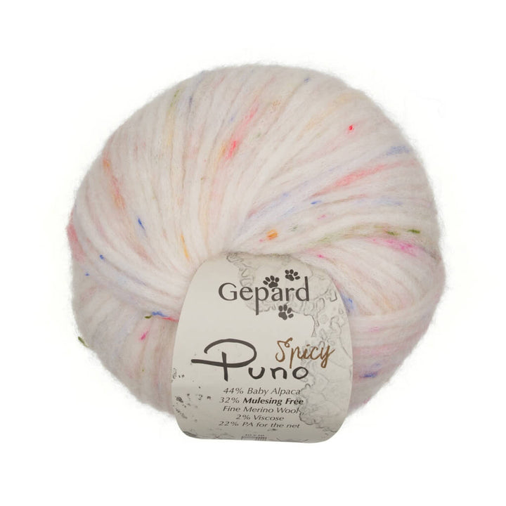 Gepard Puno, Farbe 10 – Unicorn (Spicy) – Alpaka, Merino und Synthetik bei Lieblingsgarn