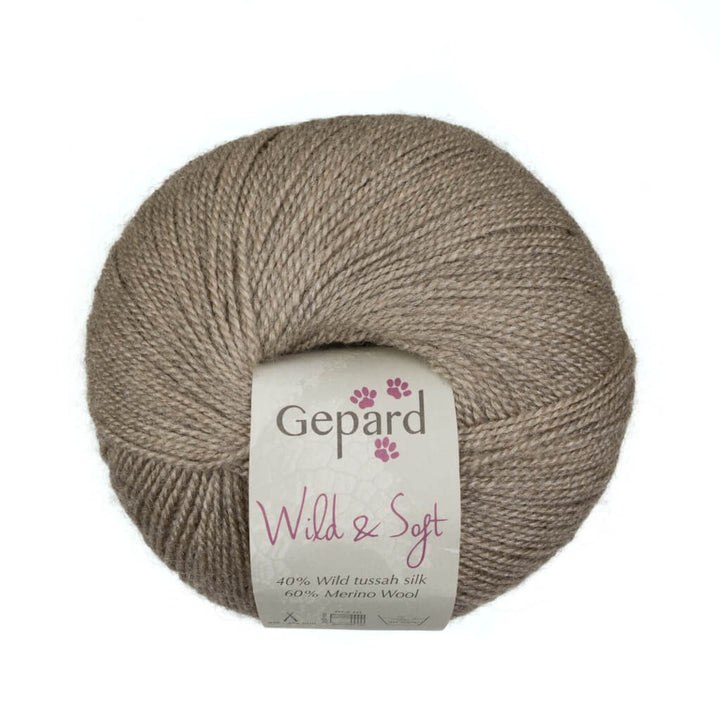 Gepard Wild &amp; Soft, Farbe 144 – Light Cream – Merino und Seide bei Lieblingsgarn