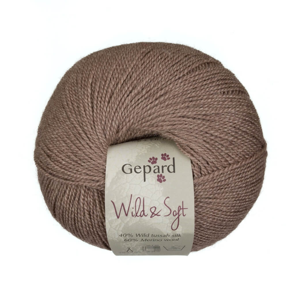 Gepard Wild &amp; Soft, Farbe 146 – Coffee Cream – Merino und Seide bei Lieblingsgarn