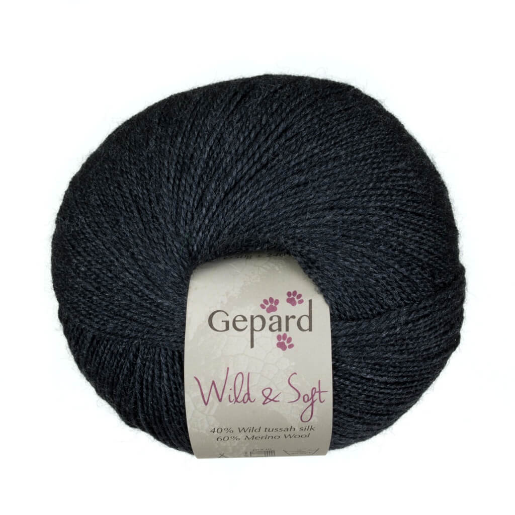 Gepard Wild &amp; Soft, Farbe 499 – Rain Storm – Merino und Seide bei Lieblingsgarn