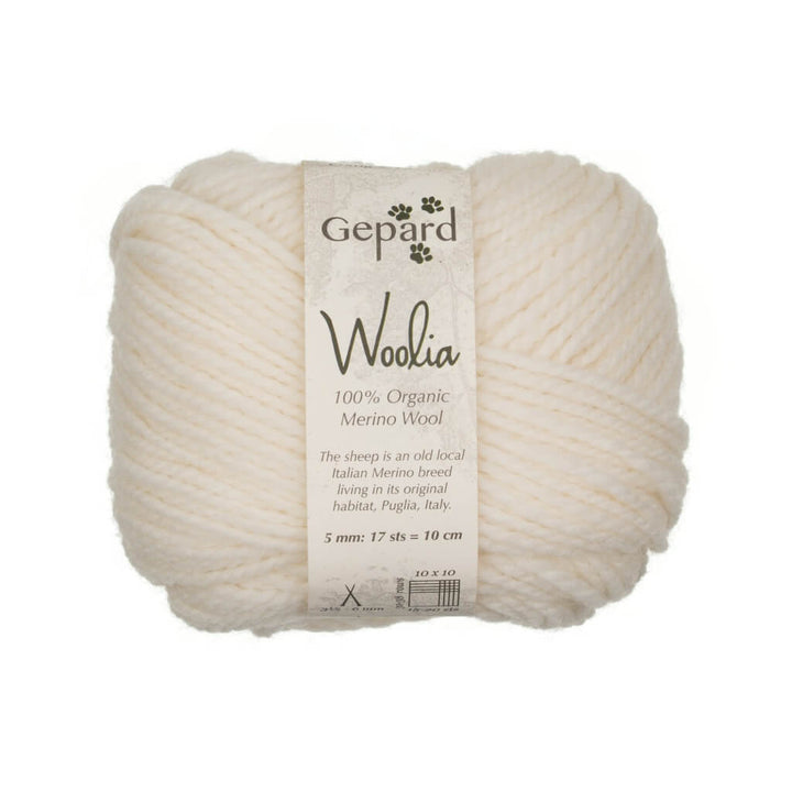 Gepard Woolia, Farbe 101 – Cream – Merino bei Lieblingsgarn