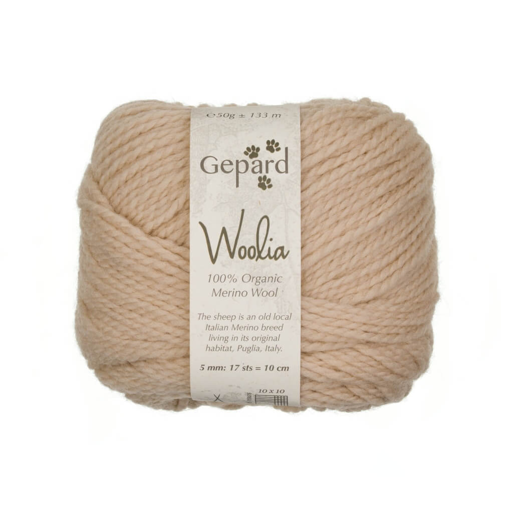 Gepard Woolia, Farbe 105 – Coffee Latte – Merino bei Lieblingsgarn