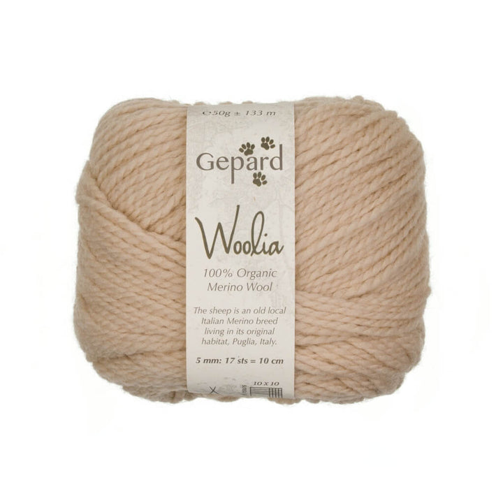 Gepard Woolia, Farbe 105 – Coffee Latte – Merino bei Lieblingsgarn