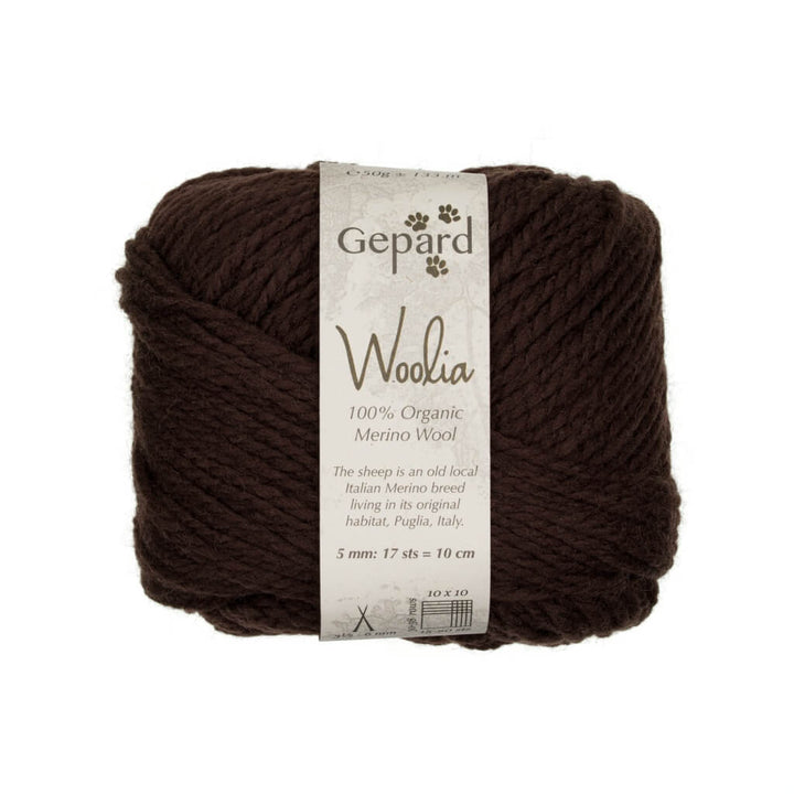 Gepard Woolia, Farbe 190 – Coffee – Merino bei Lieblingsgarn