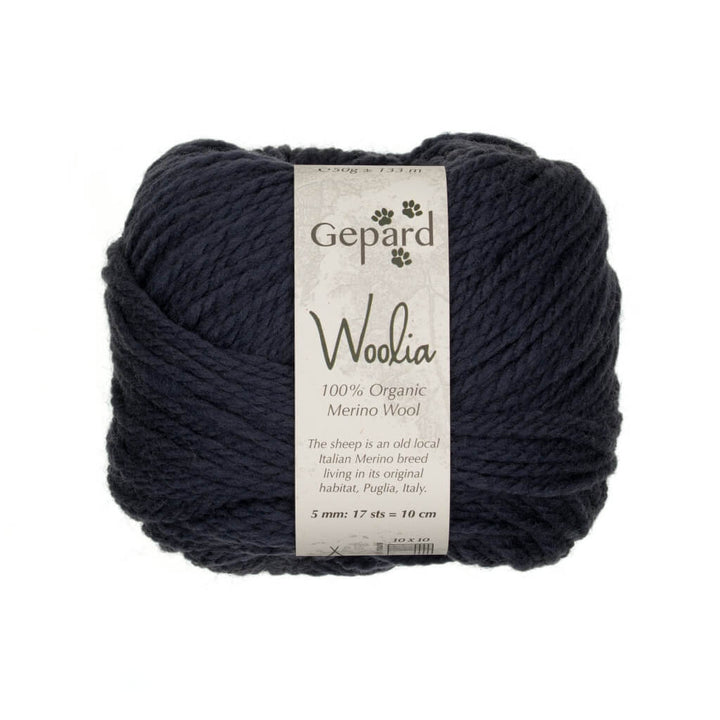 Gepard Woolia, Farbe 590 – Charcoal – Merino bei Lieblingsgarn