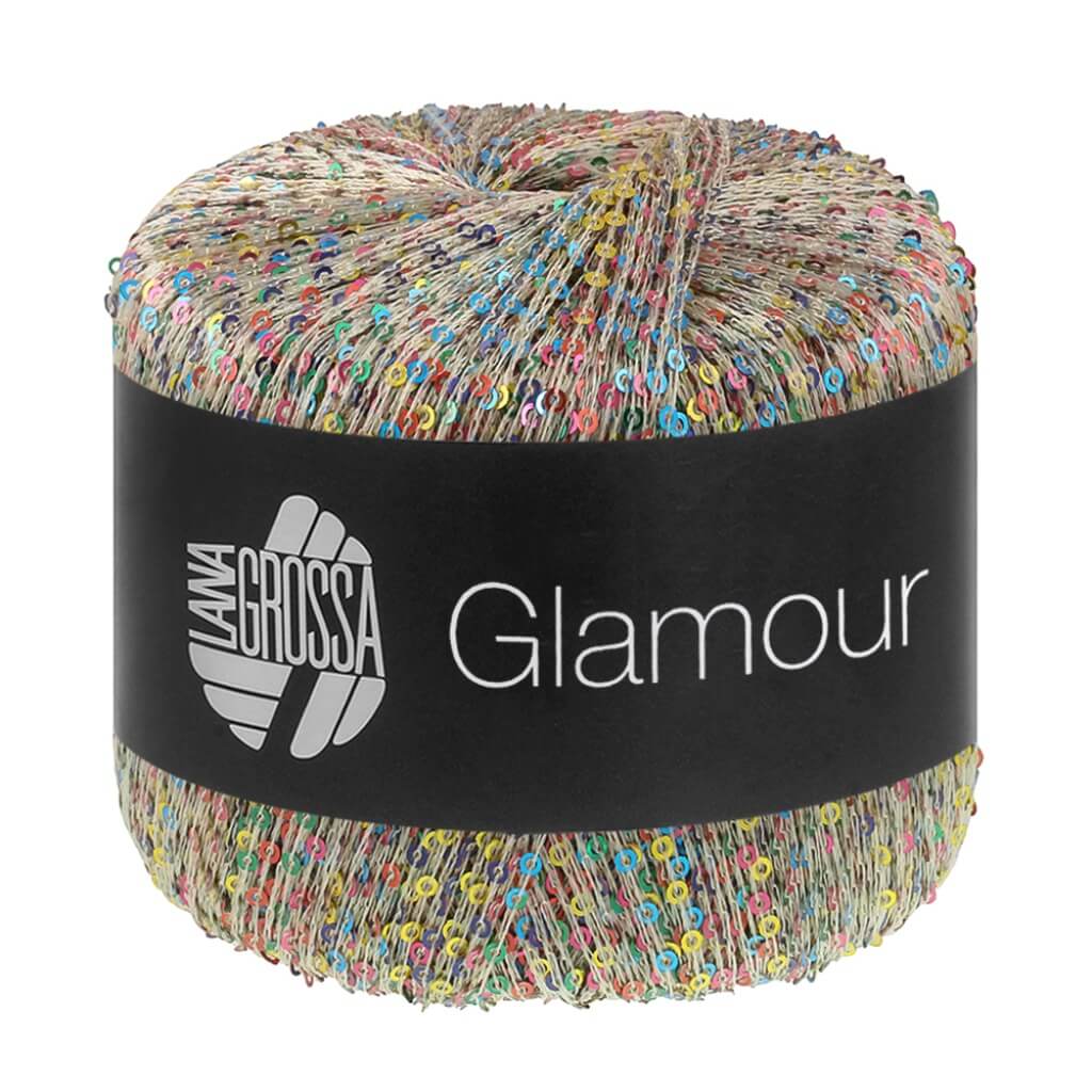Lana Grossa Glamour, Farbe 101 Natur – Synthetik bei Lieblingsgarn