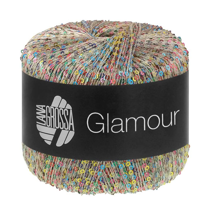 Lana Grossa Glamour, Farbe 101 Natur – Synthetik bei Lieblingsgarn