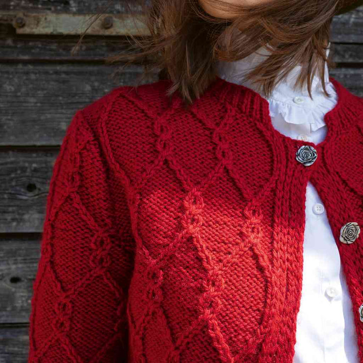 Lana Grossa Pattern Jacke Modell 23 Jacke Strickanleitung - Lana Grossa (Heft) bei bei bei bei Lieblingsgarn