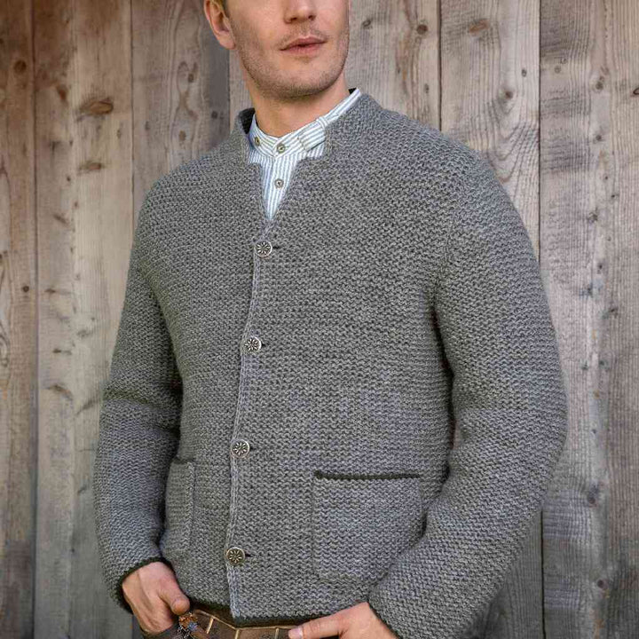 Lana Grossa Pattern Jacke Modell 6 Herrenjacke Strickanleitung - Lana Grossa (Heft) bei bei bei bei Lieblingsgarn