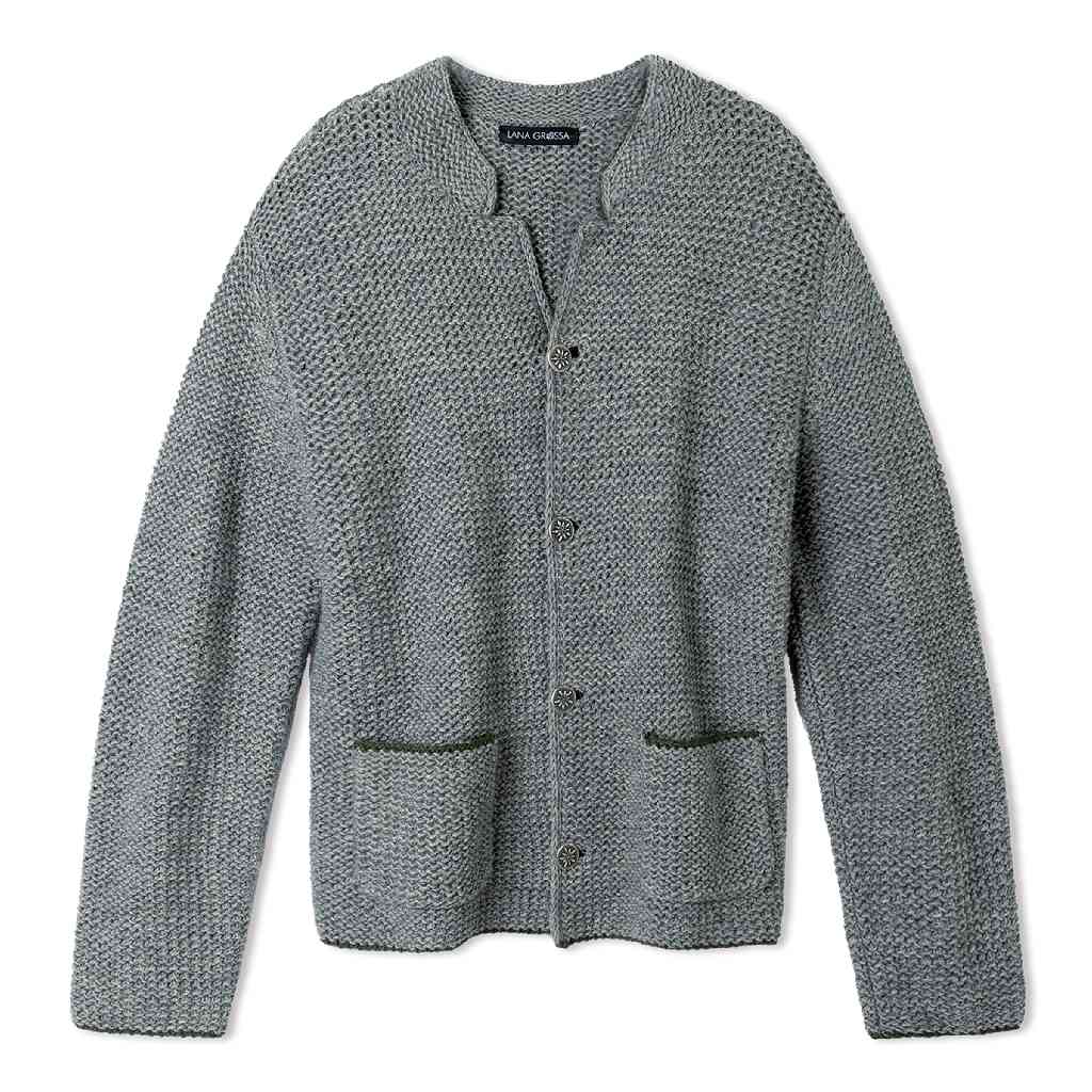 Lana Grossa Pattern Jacke Modell 6 Herrenjacke Strickanleitung - Lana Grossa (Heft) bei bei bei bei Lieblingsgarn