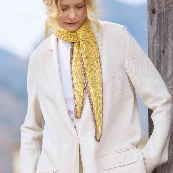 Lana Grossa Pattern Halstuch Modell 18 Strickanleitung - Lana Grossa (Heft) bei bei bei bei Lieblingsgarn