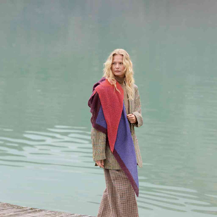 Lana Grossa Pattern Tuch Modell 9 Strickanleitung - Lana Grossa (Heft) bei bei bei bei Lieblingsgarn