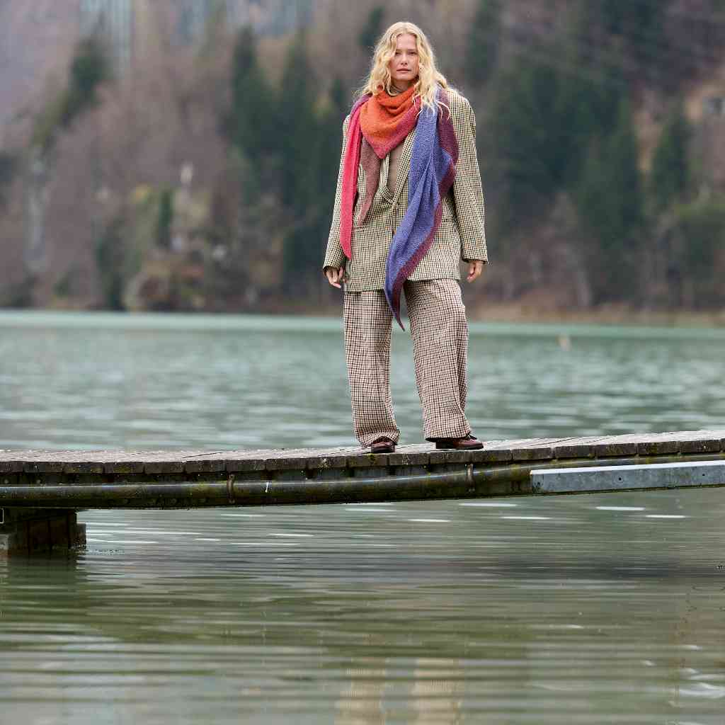 Lana Grossa Pattern Tuch Modell 9 Strickanleitung - Lana Grossa (Heft) bei bei bei bei Lieblingsgarn