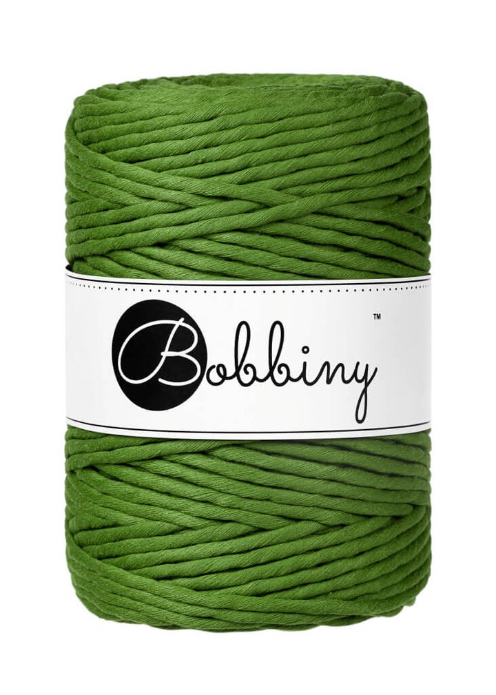 Bobbiny Moss Green Bobbiny Makramee Garn 5 mm x 100 m Lieblingsgarn