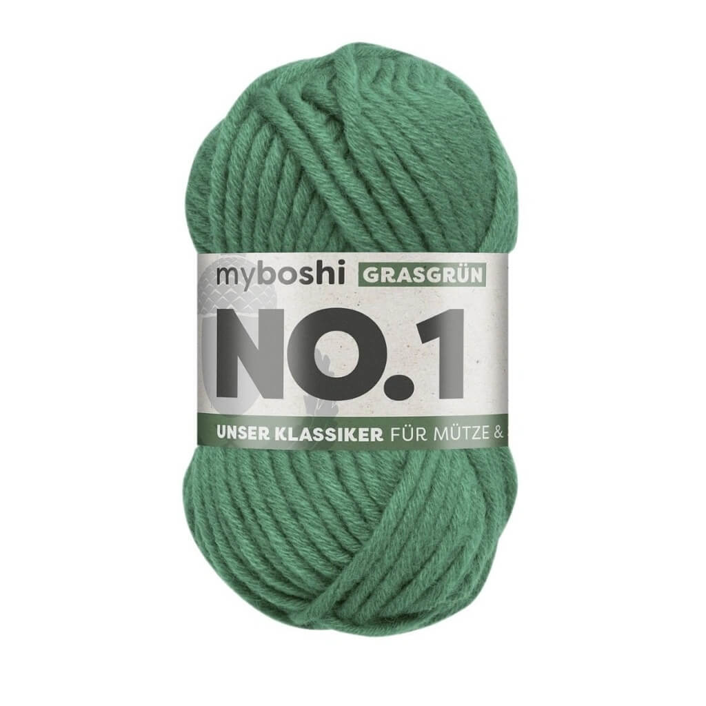 myboshi No.1, Farbe Grasgrün – Merino und Synthetik bei Lieblingsgarn
