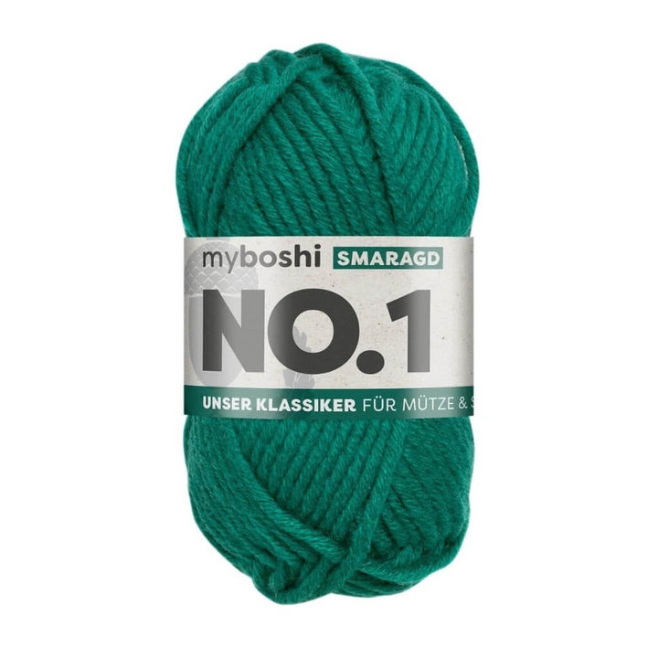 myboshi No.1, Farbe Smaragd – Merino und Synthetik bei Lieblingsgarn