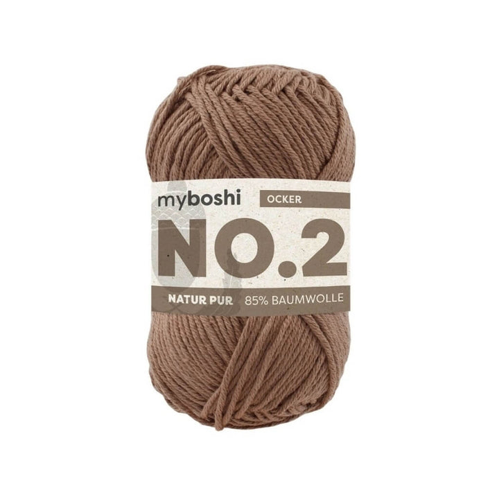 myboshi No.2, Farbe Ocker – Baumwolle und Sonstige Naturfasern bei Lieblingsgarn