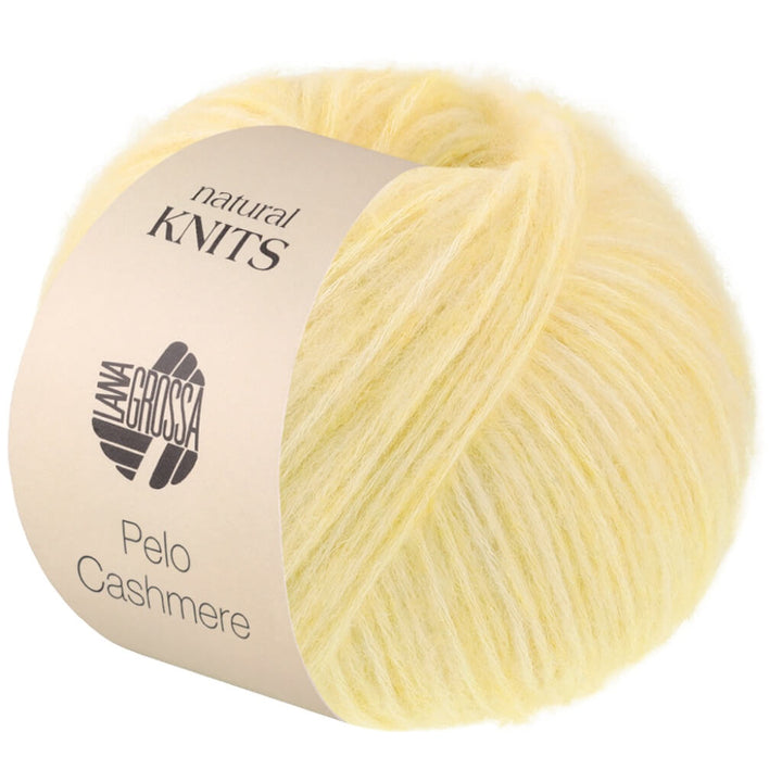 Lana Grossa Pelo Cashmere, Farbe 1 Rohweiß/Creme bei Lieblingsgarn