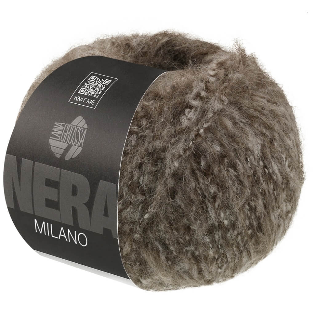Lana Grossa Milano, Farbe 5 Braun meliert bei Lieblingsgarn