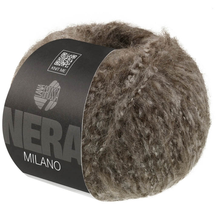 Lana Grossa Milano, Farbe 5 Braun meliert bei Lieblingsgarn