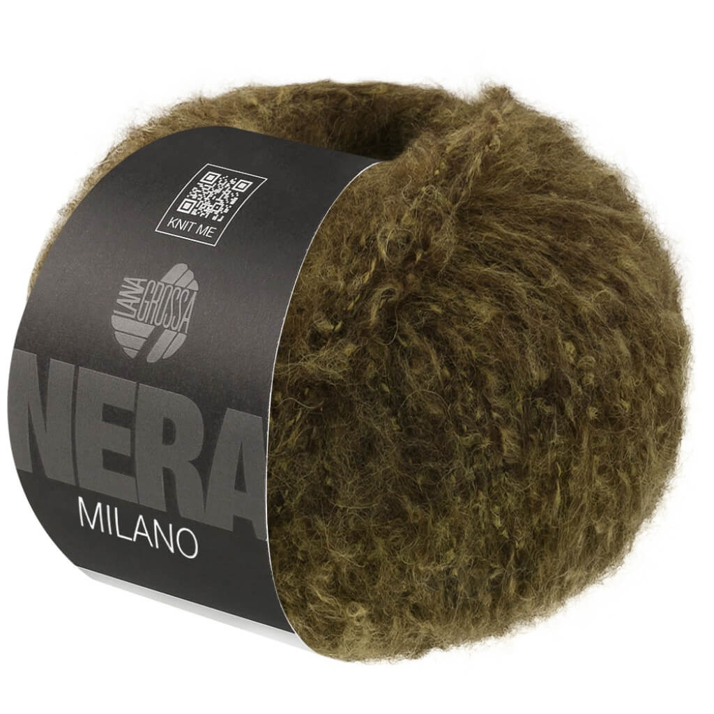 Lana Grossa Milano, Farbe 6 Oliv meliert bei Lieblingsgarn