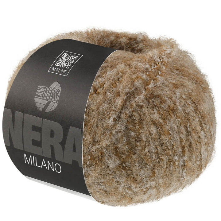 Lana Grossa Milano, Farbe 9 Hellbraun meliert bei Lieblingsgarn
