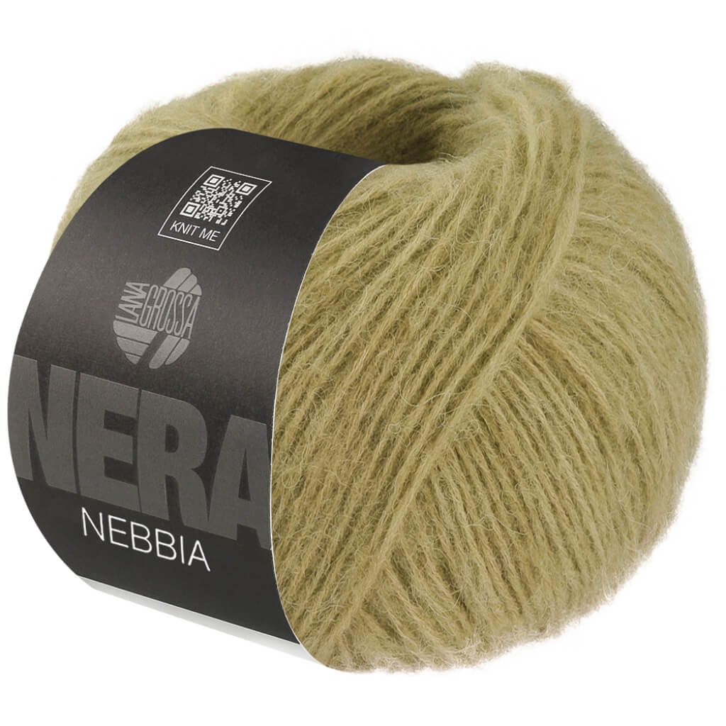 Lana Grossa Nebbia, Farbe 22 Khaki – Alpaka und Merino bei Lieblingsgarn