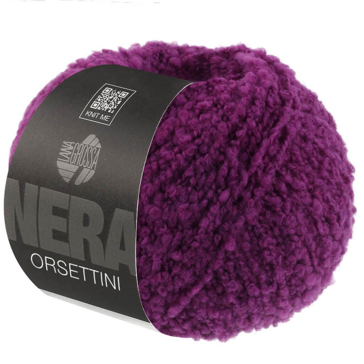 Lana Grossa Orsettini, Farbe 2 Rotviolett – Merino und Synthetik bei Lieblingsgarn