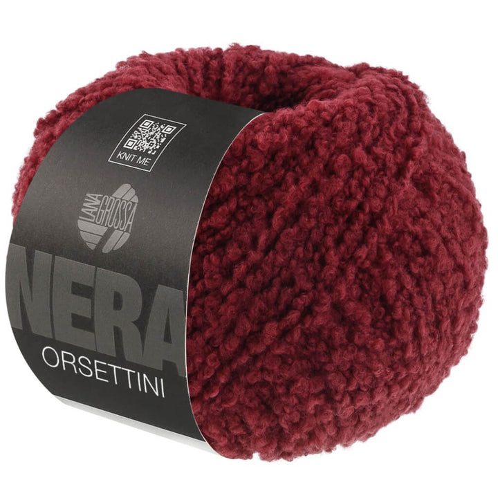 Lana Grossa Orsettini, Farbe 3 Burgund – Merino und Synthetik bei Lieblingsgarn
