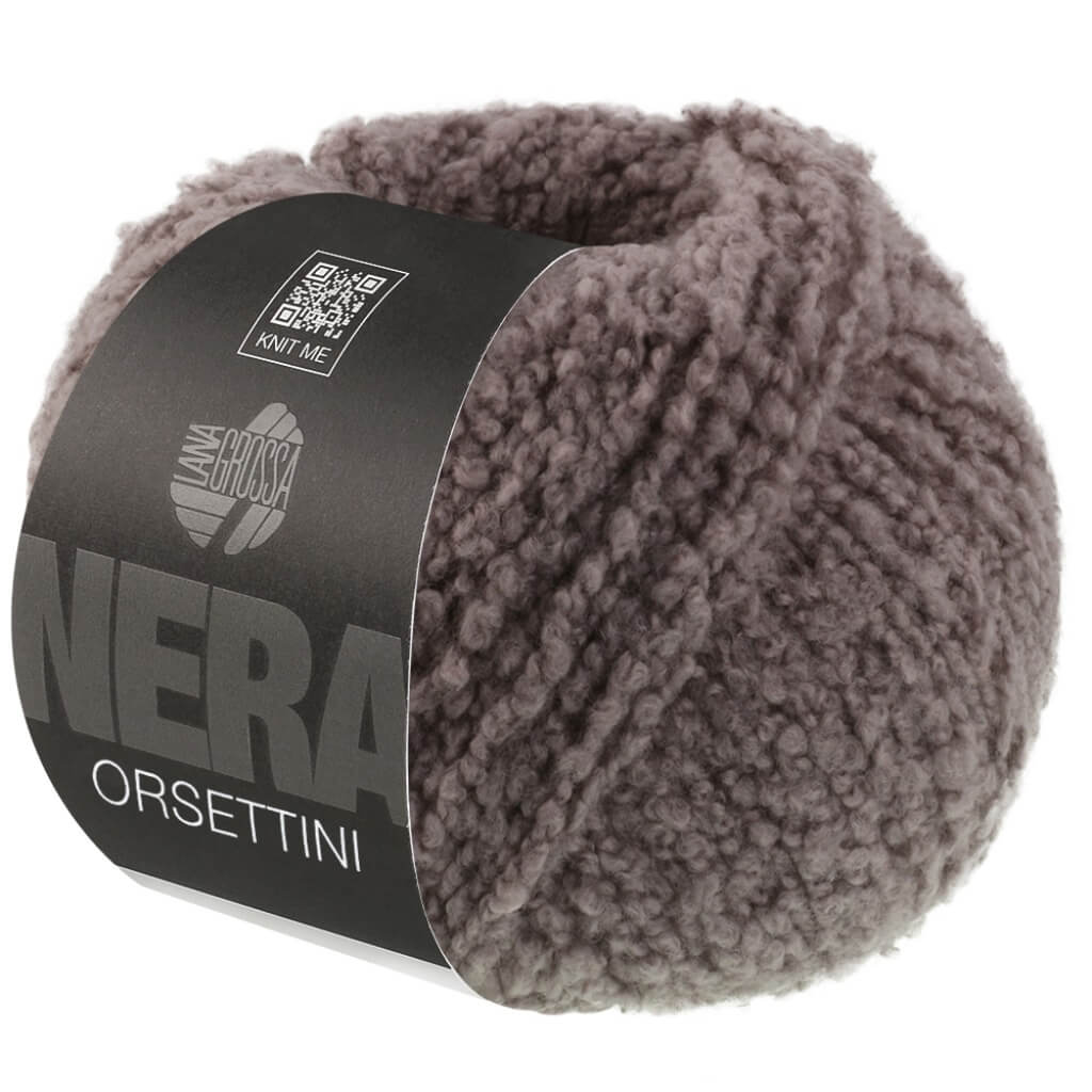 Lana Grossa Orsettini, Farbe 7 Dunkelgrau – Merino und Synthetik bei Lieblingsgarn