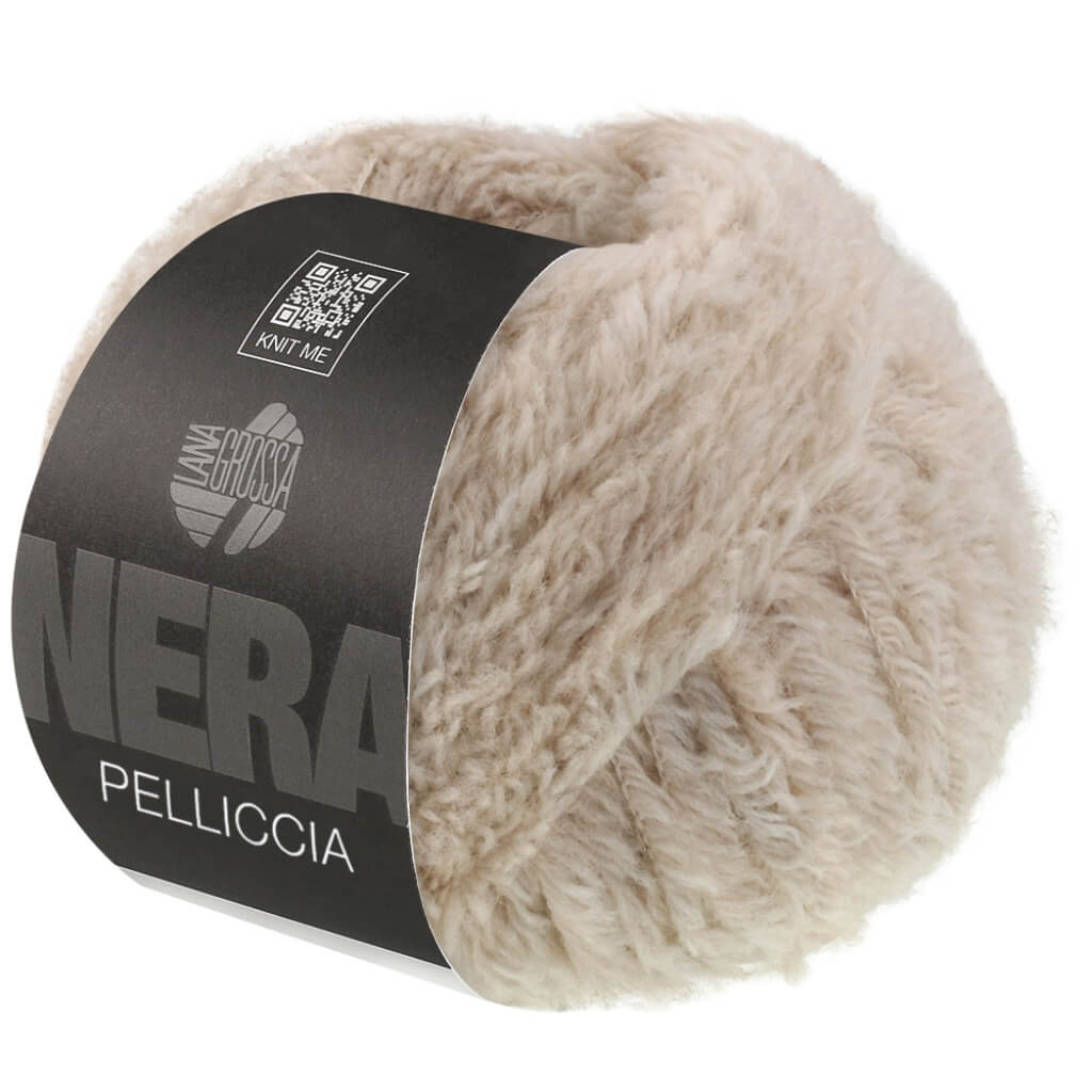Lana Grossa Pelliccia, Farbe 2 Beige – Alpaka, Merino und Synthetik bei Lieblingsgarn