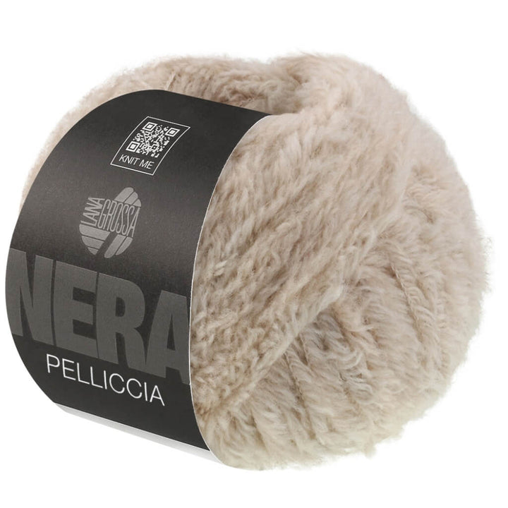 Lana Grossa Pelliccia, Farbe 2 Beige – Alpaka, Merino und Synthetik bei Lieblingsgarn