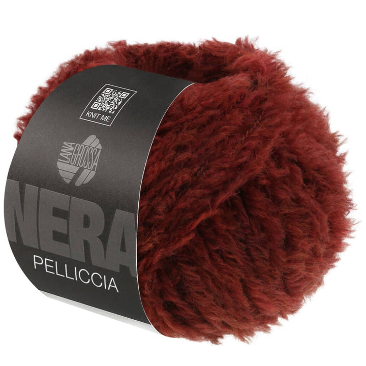 Lana Grossa Pelliccia, Farbe 5 Rotbraun – Alpaka, Merino und Synthetik bei Lieblingsgarn