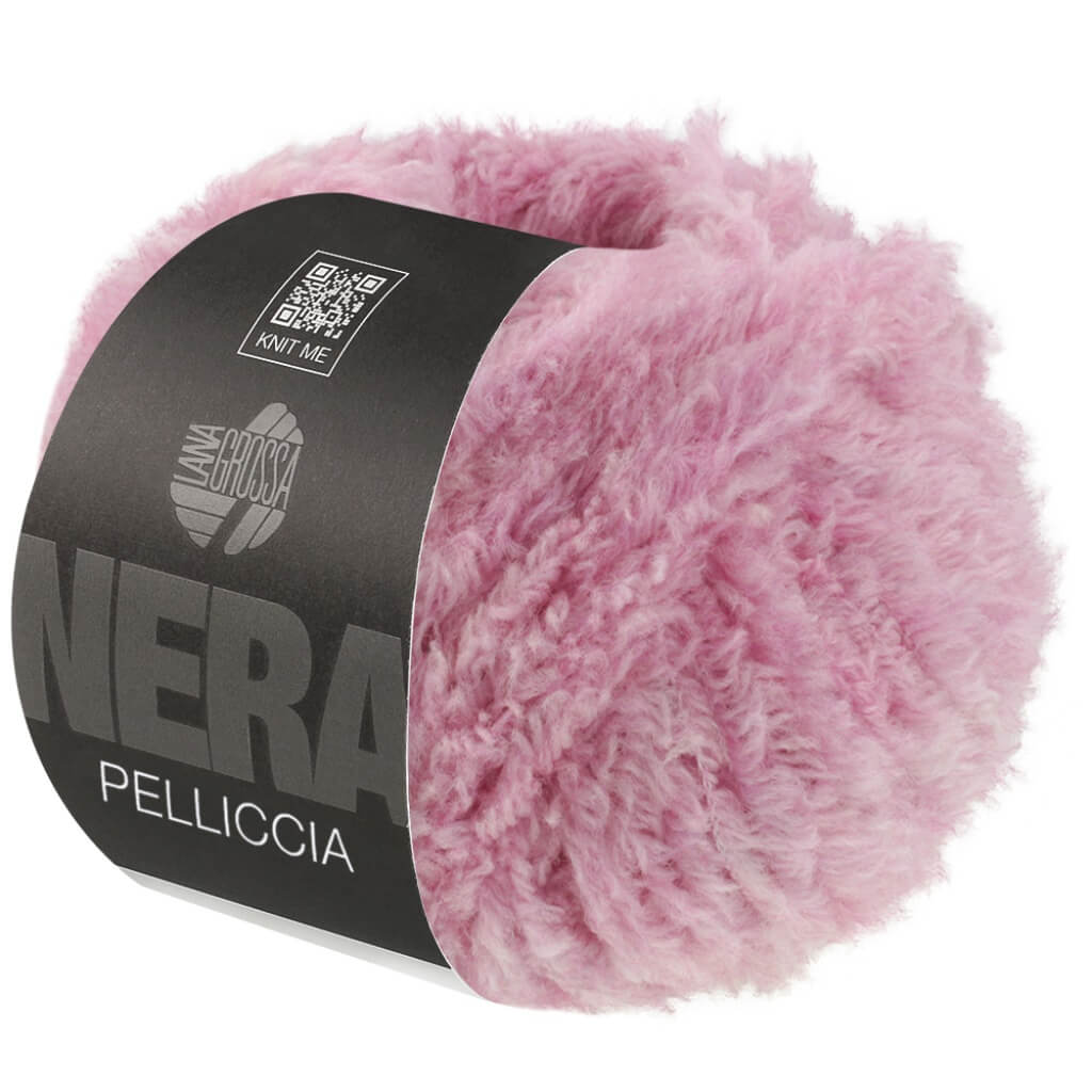 Lana Grossa Pelliccia, Farbe 14 Rosa – Alpaka, Merino und Synthetik bei Lieblingsgarn