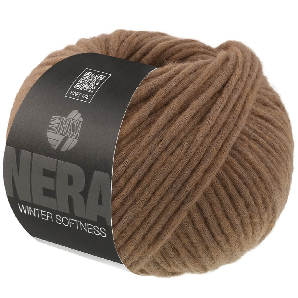 Lana Grossa Winter Softness, Farbe 28 Taupe – Baumwolle und Merino bei Lieblingsgarn