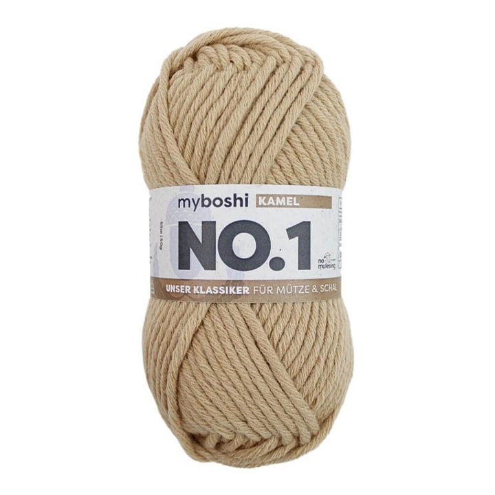 myboshi No.1, Farbe Kamel – Merino und Synthetik bei Lieblingsgarn