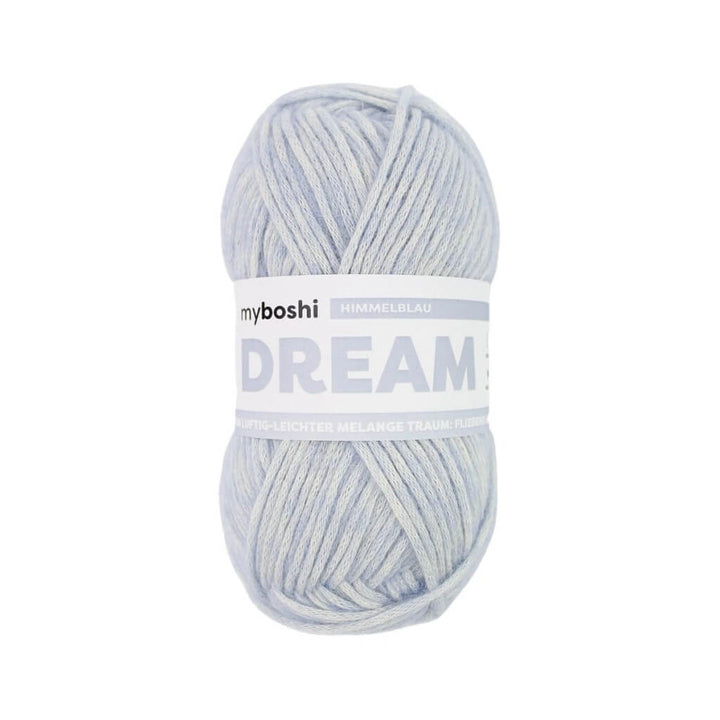 myboshi Dream, Farbe Himmelblau – Alpaka, Baumwolle und Merino bei Lieblingsgarn