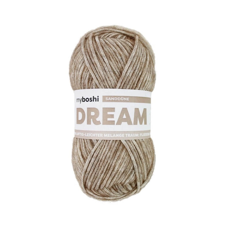 myboshi Dream, Farbe Sanddüne – Alpaka, Baumwolle und Merino bei Lieblingsgarn