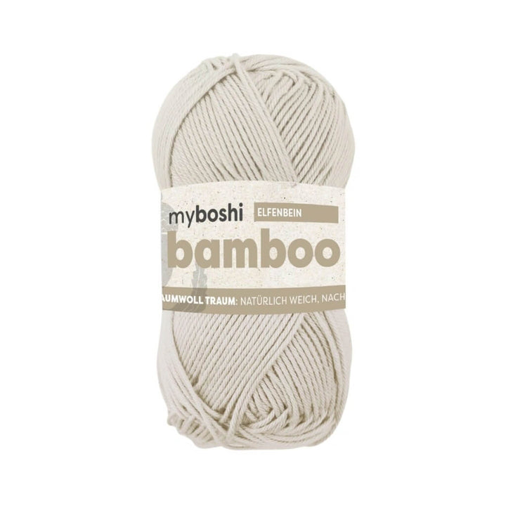 myboshi Bamboo, Farbe Elfenbein – Bambus und Baumwolle bei Lieblingsgarn