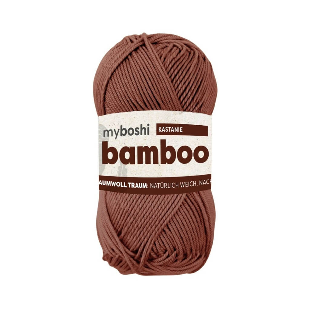 myboshi Bamboo, Farbe Kastanie – Bambus und Baumwolle bei Lieblingsgarn